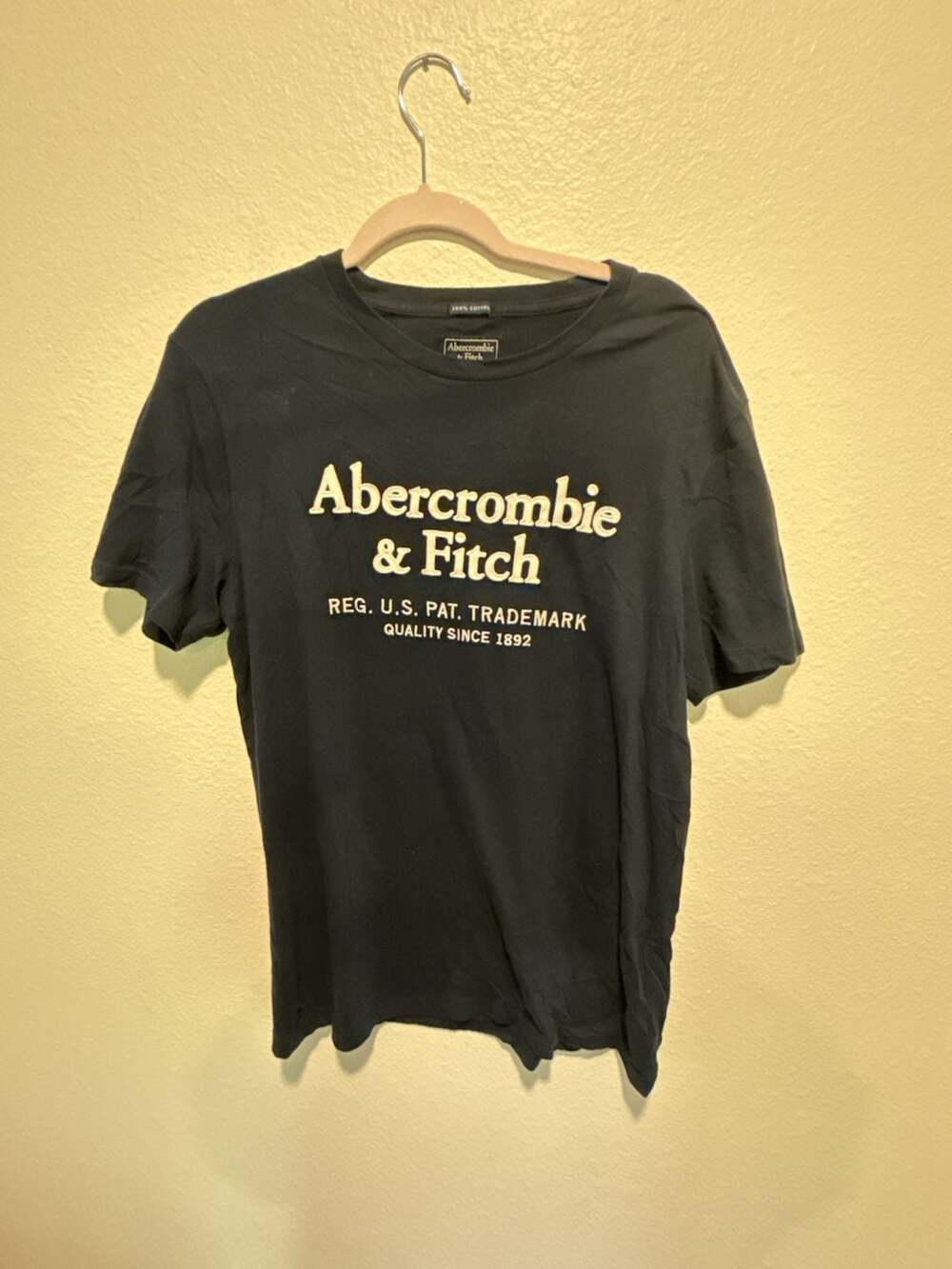 Abercrombie & Fitch Graphic Logo T-Shirt Size M
